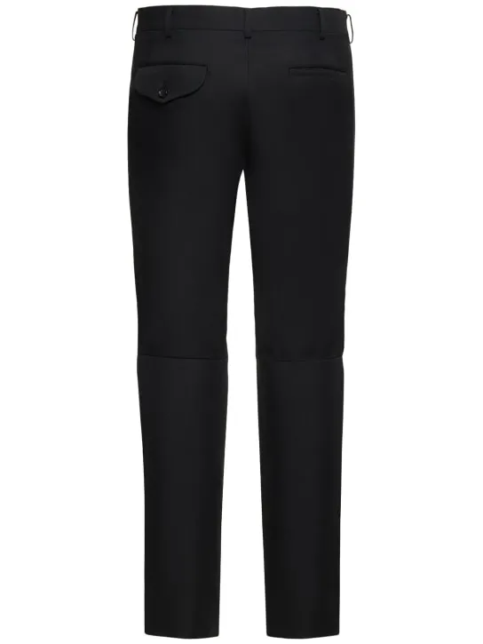 Comme des Garçons Homme Plus   Solid gabardine pants 