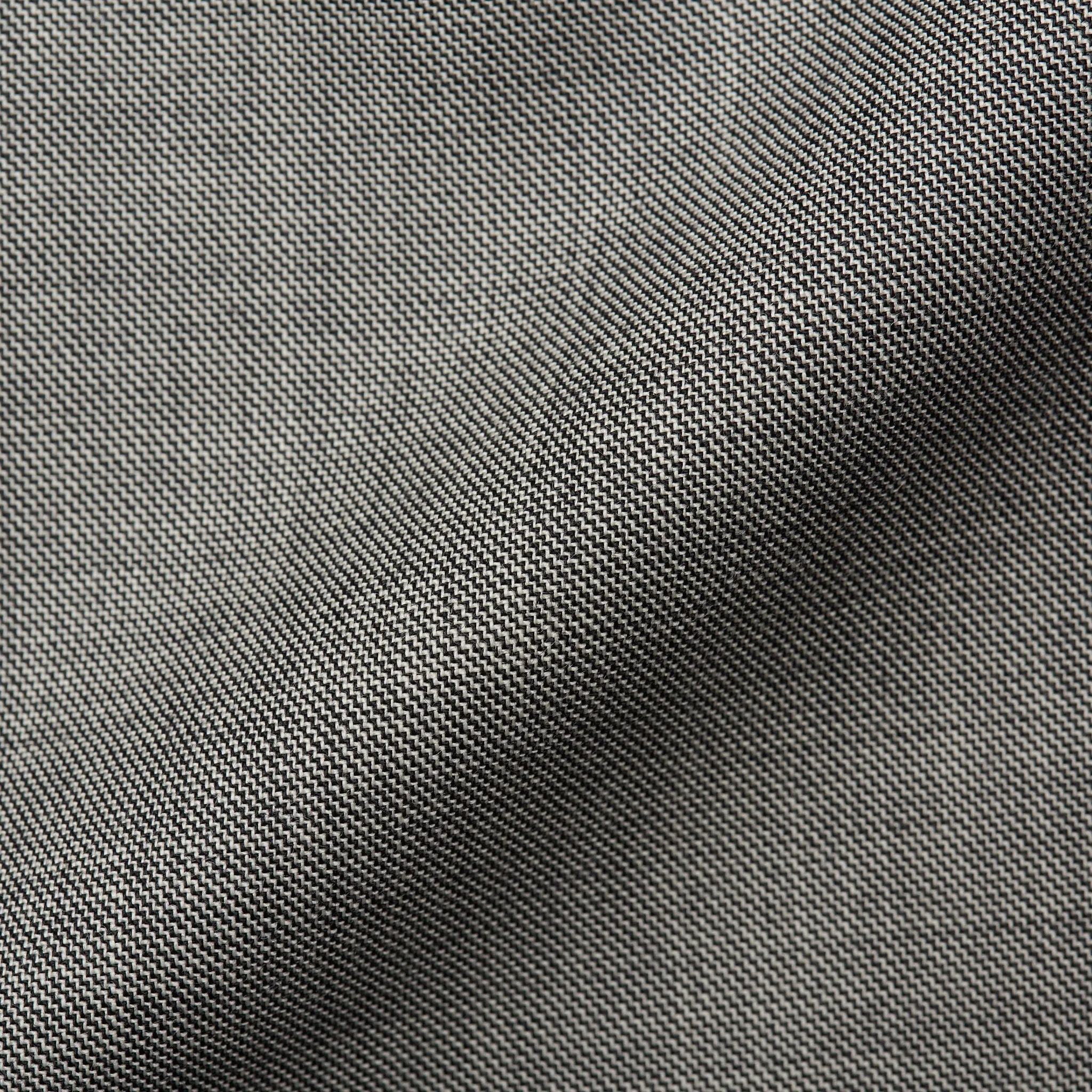 D'AVENZA Handmade Gray Wool Double Breasted Suit EU 52 NEW US 42
