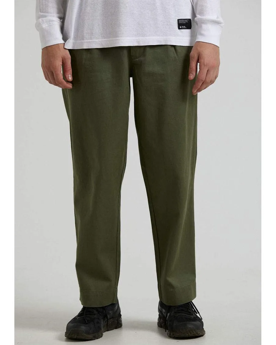 Day Off Hemp Suit Pant