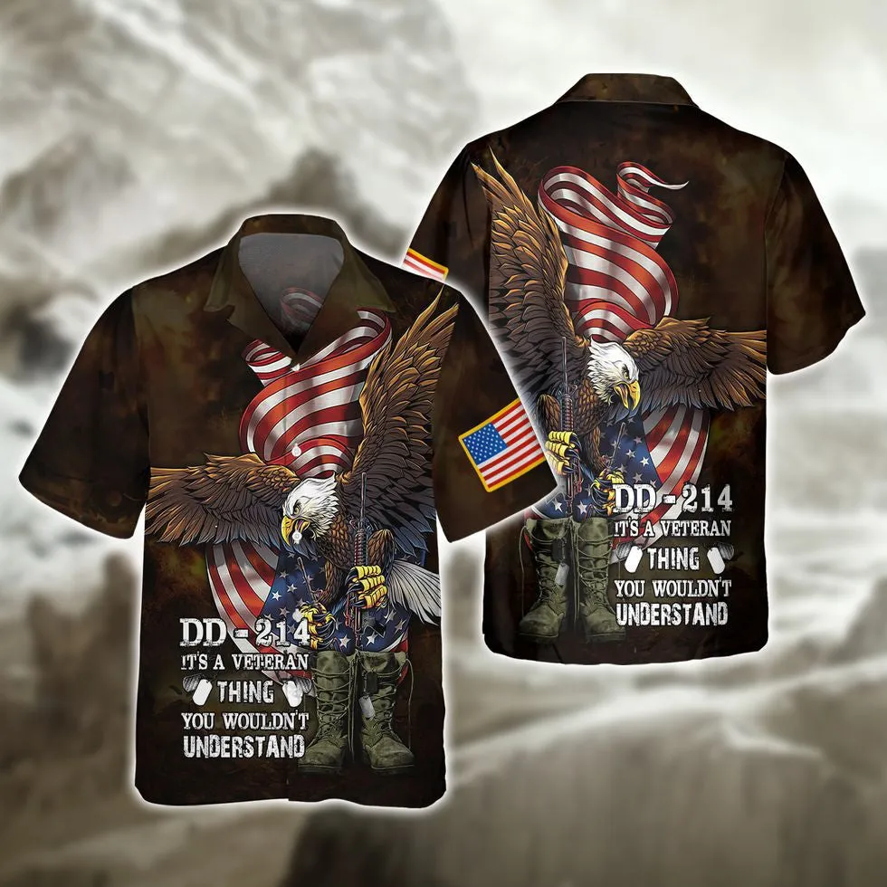 Dd-214 Veteran 3D Shirts For Men Women, Us Veteran Sweatshirt