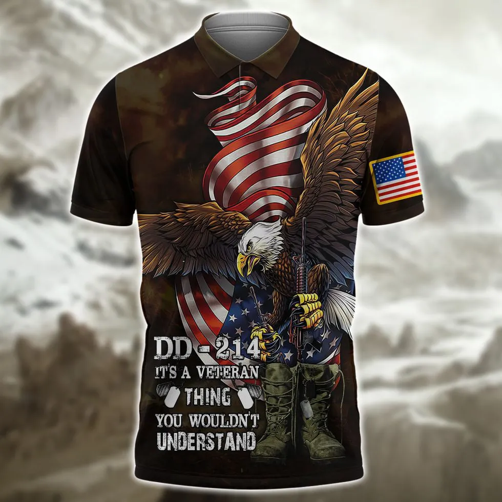 Dd-214 Veteran 3D Shirts For Men Women, Us Veteran Sweatshirt