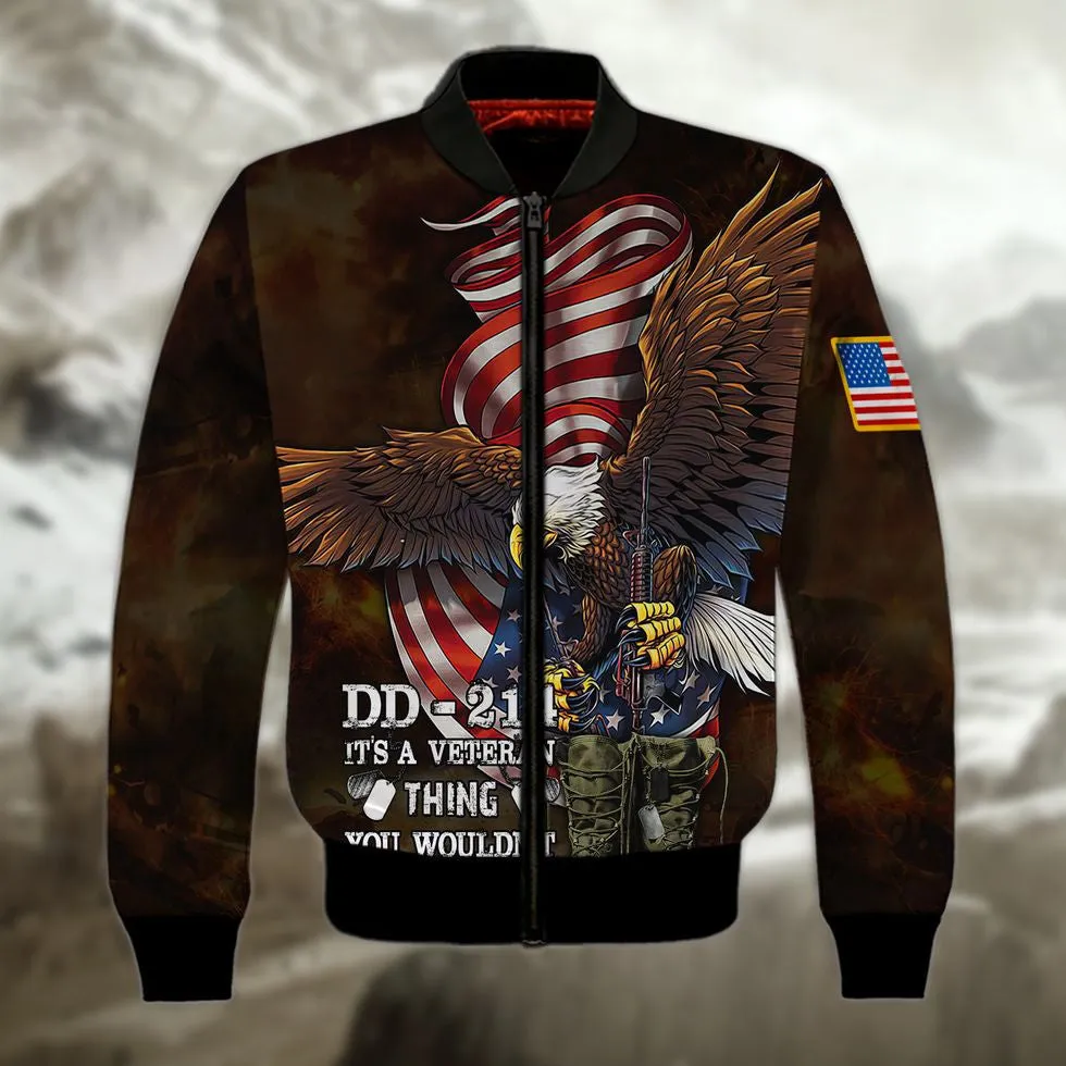 Dd-214 Veteran 3D Shirts For Men Women, Us Veteran Sweatshirt