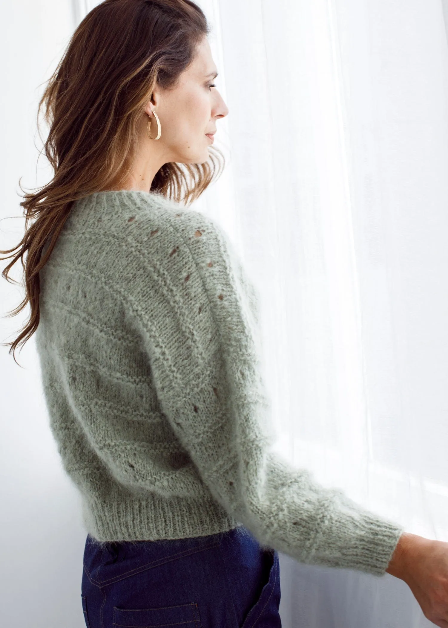 Flock Sunday Cardi Sage
