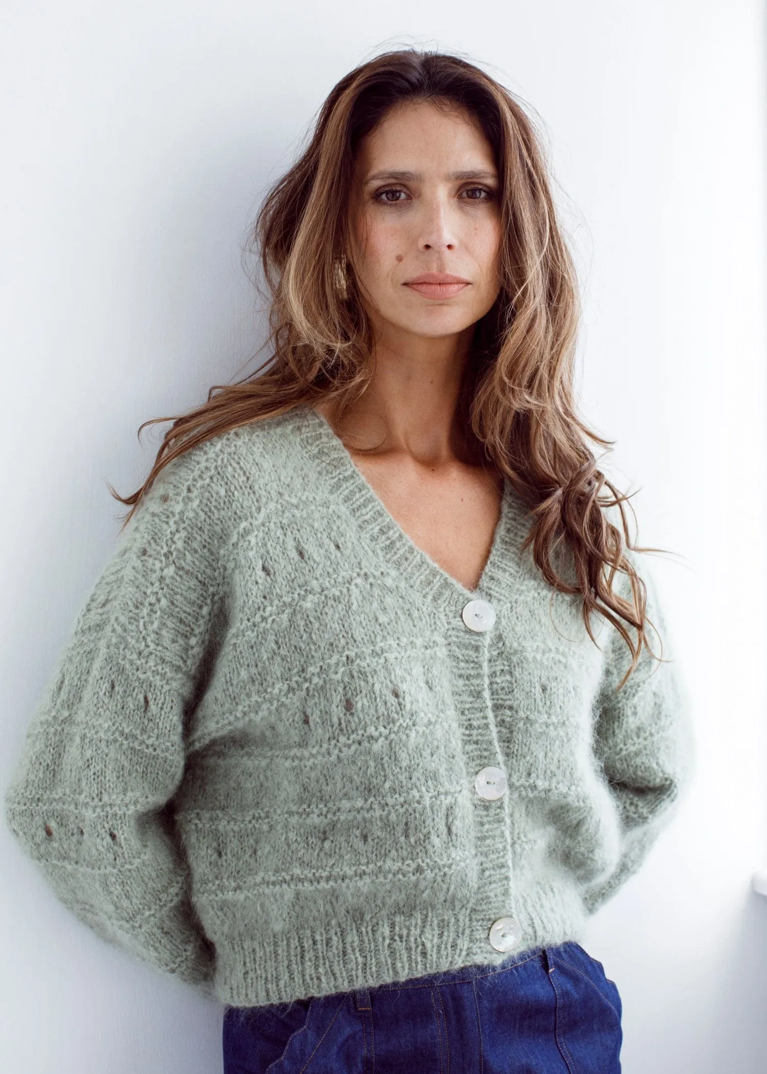 Flock Sunday Cardi Sage