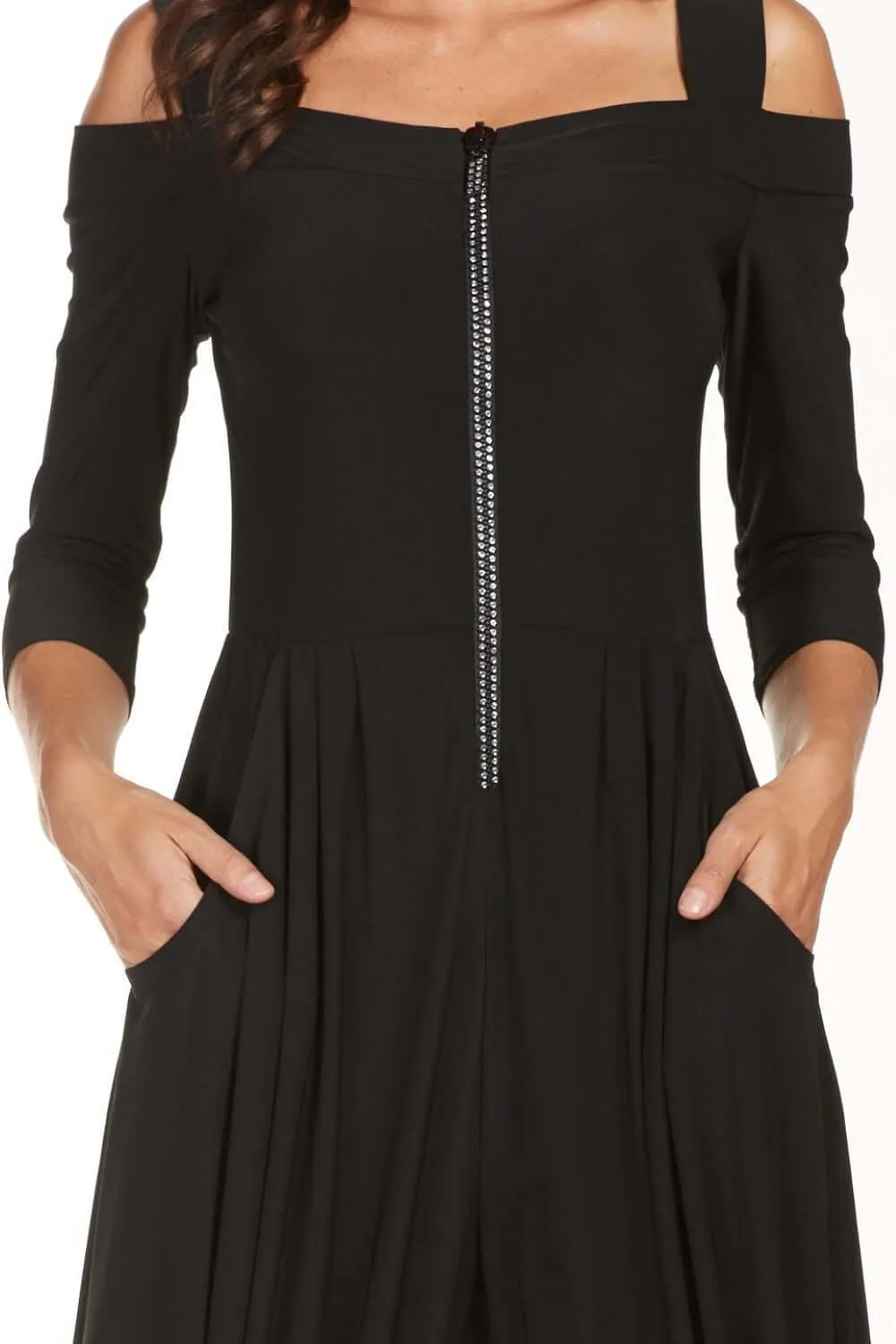 Frank Lyman Jumpsuit 176080 Black