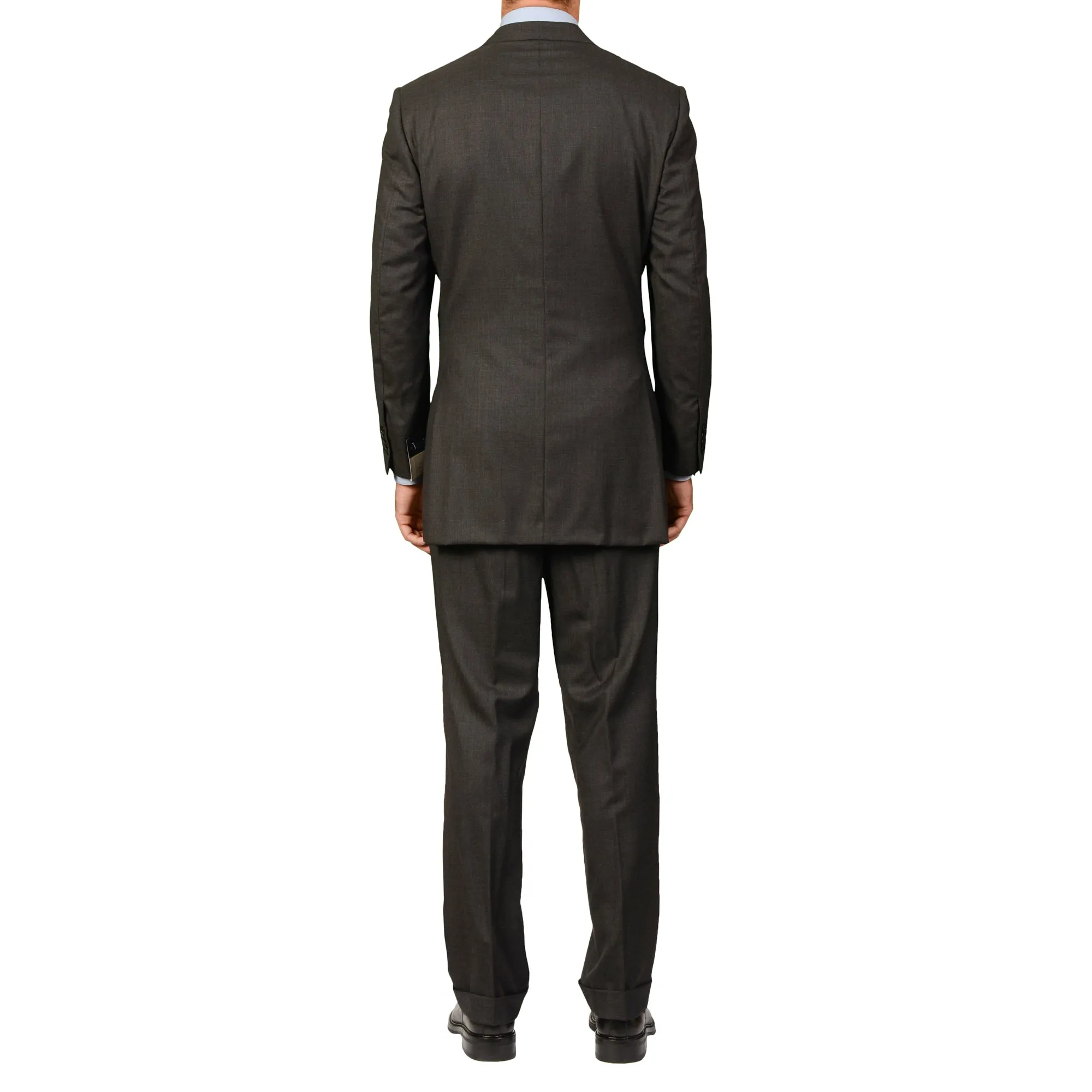 GIEVES & HAWKES Gray Wool Super 150's Suit EU 51 NEW US 40 41 Long
