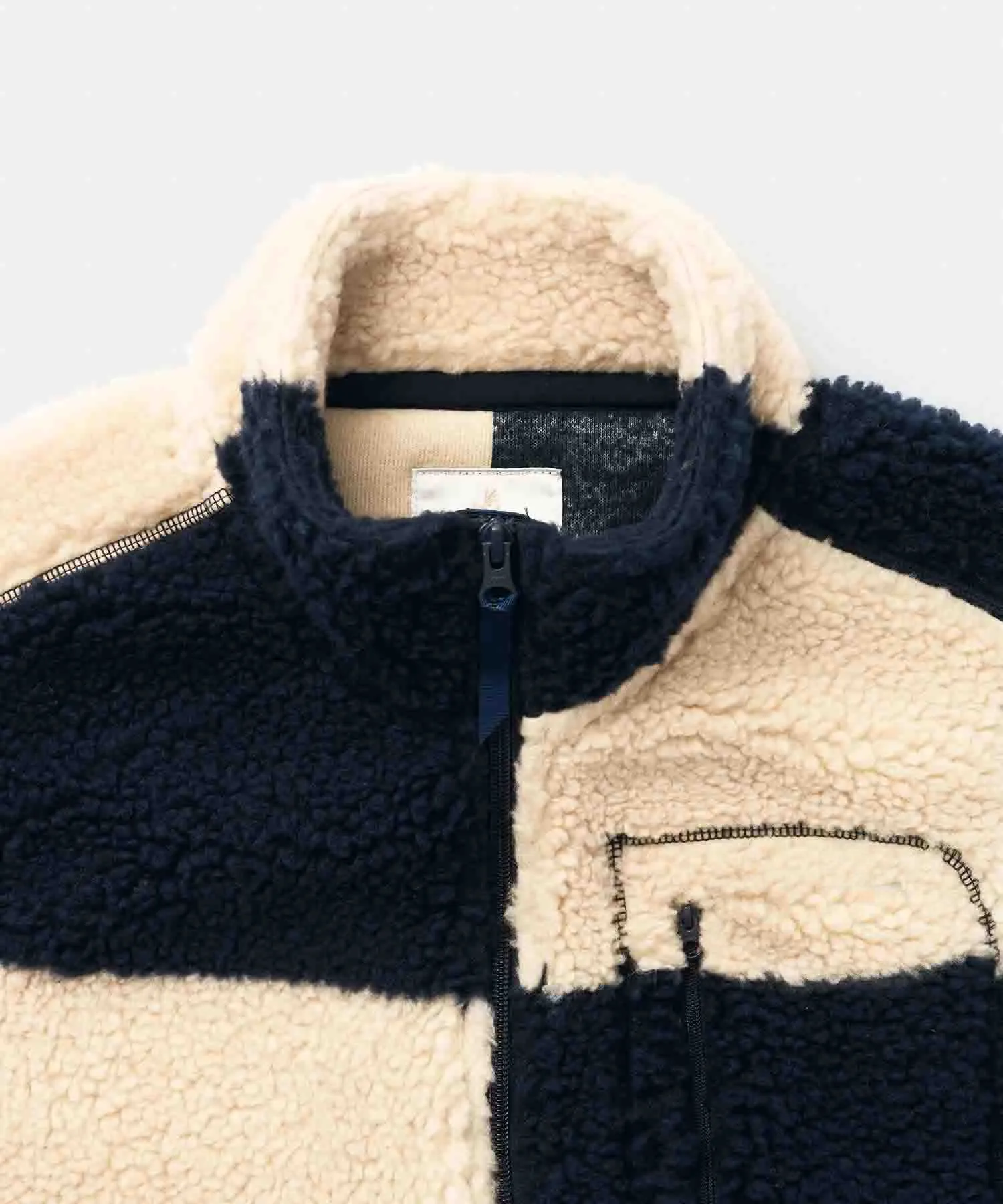 Gramicci Checkered Sherpa Vest