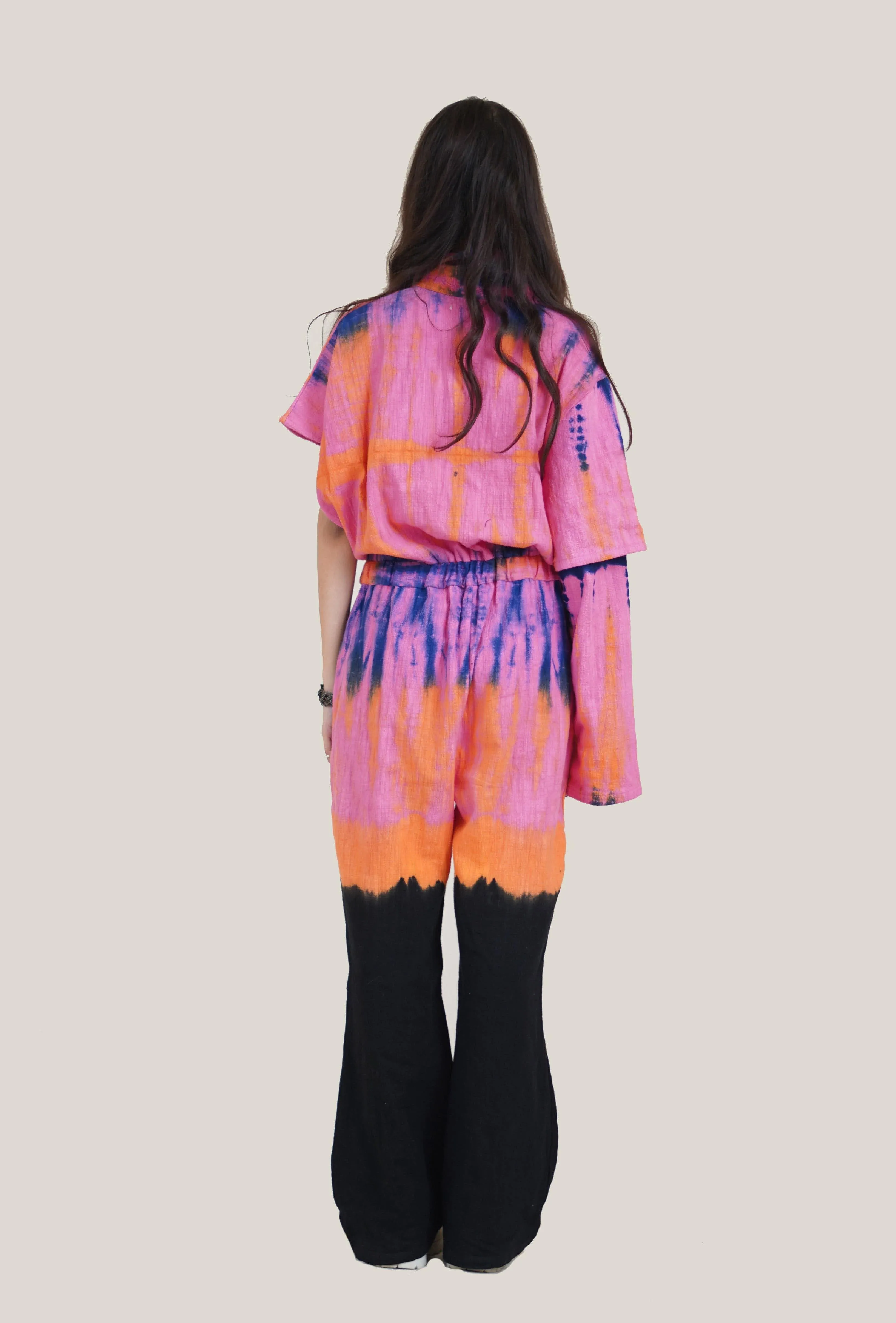 Hand Tye Dye Dystopian Jumpsuit