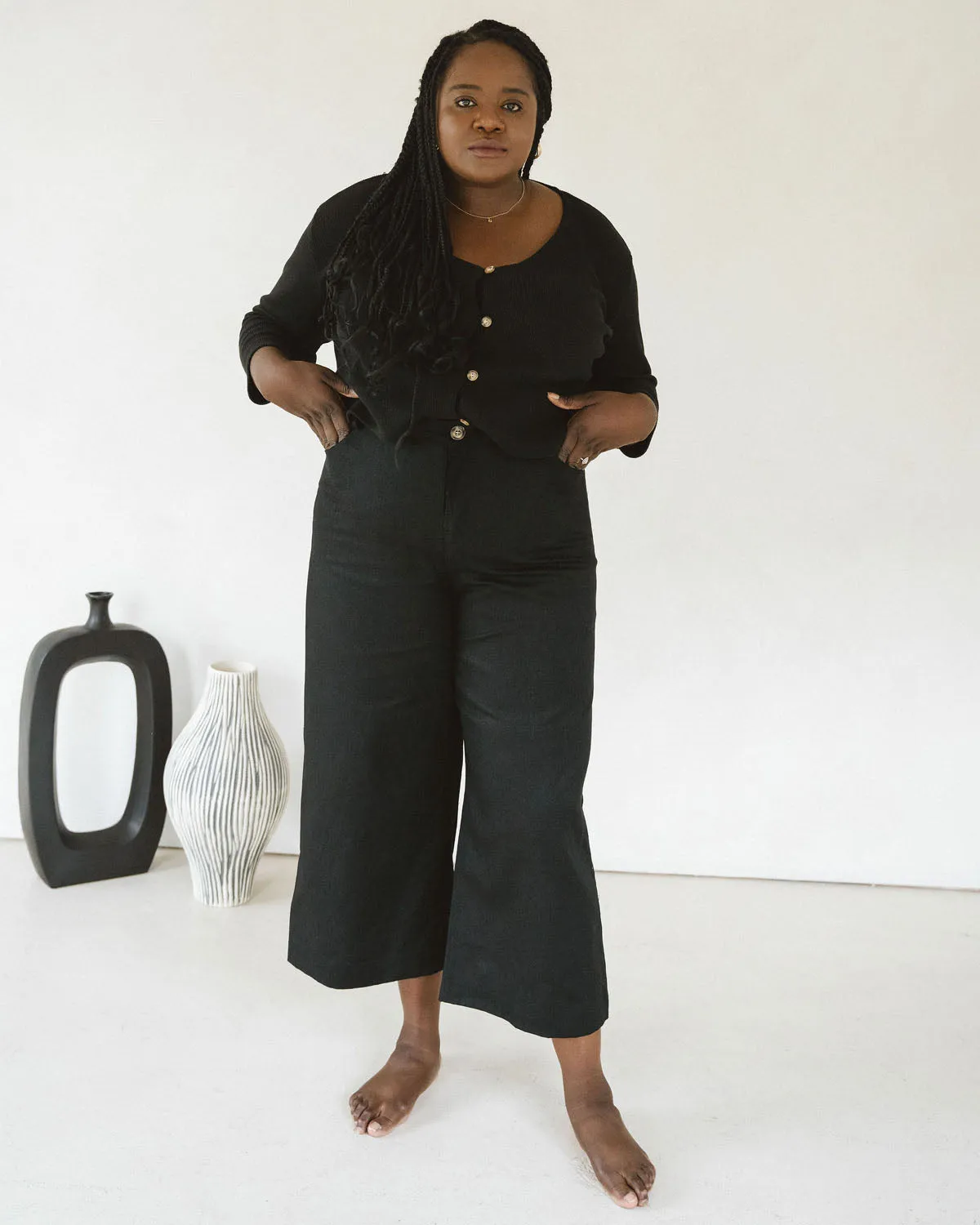 Harly Jae Pierrot Pants (Black)