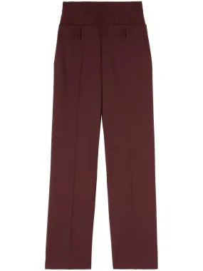 HIGH DOUBLE-WAIST EFFECT TROUSERS