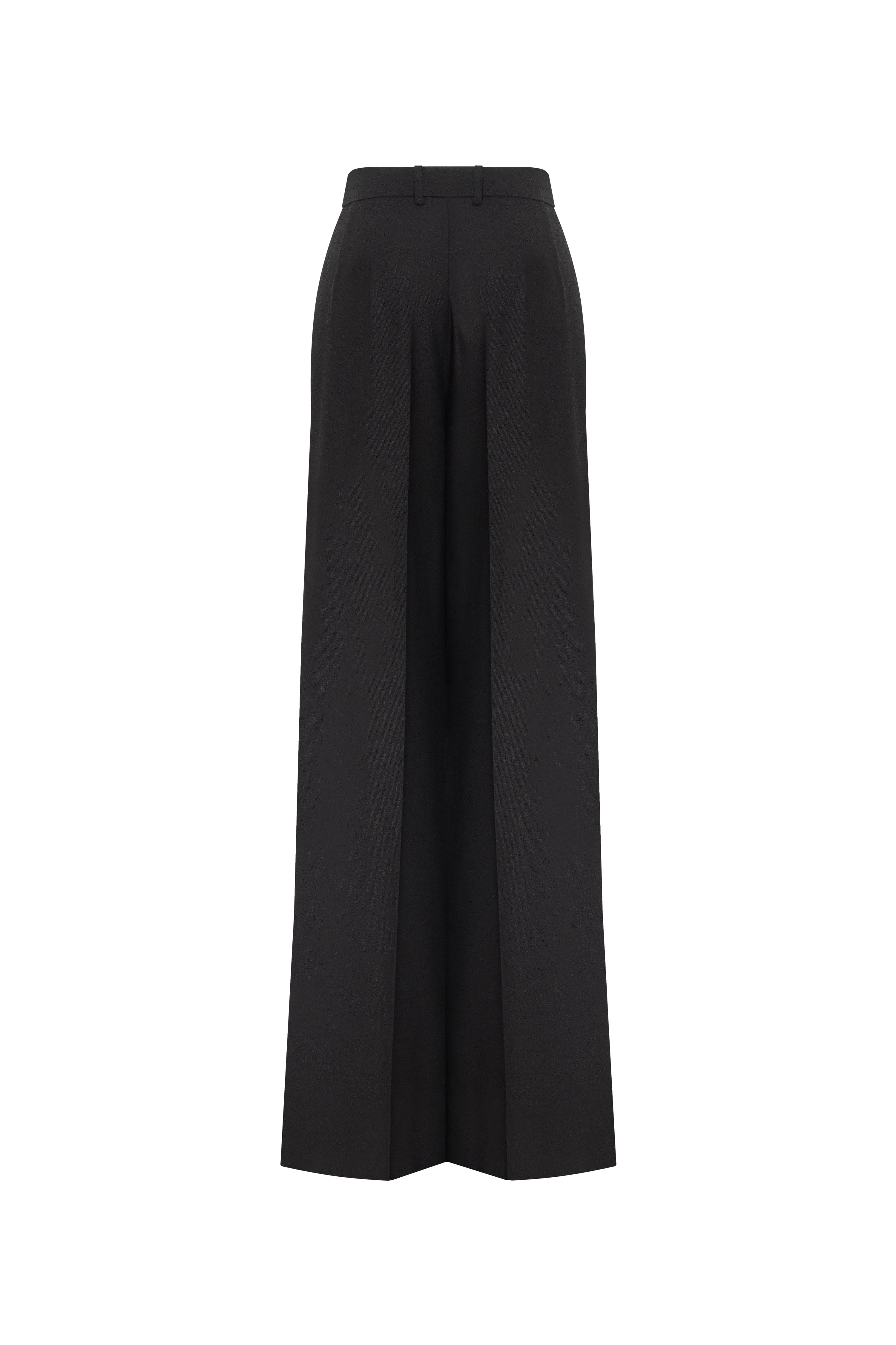 High-rise black suit pants, Xo Xo