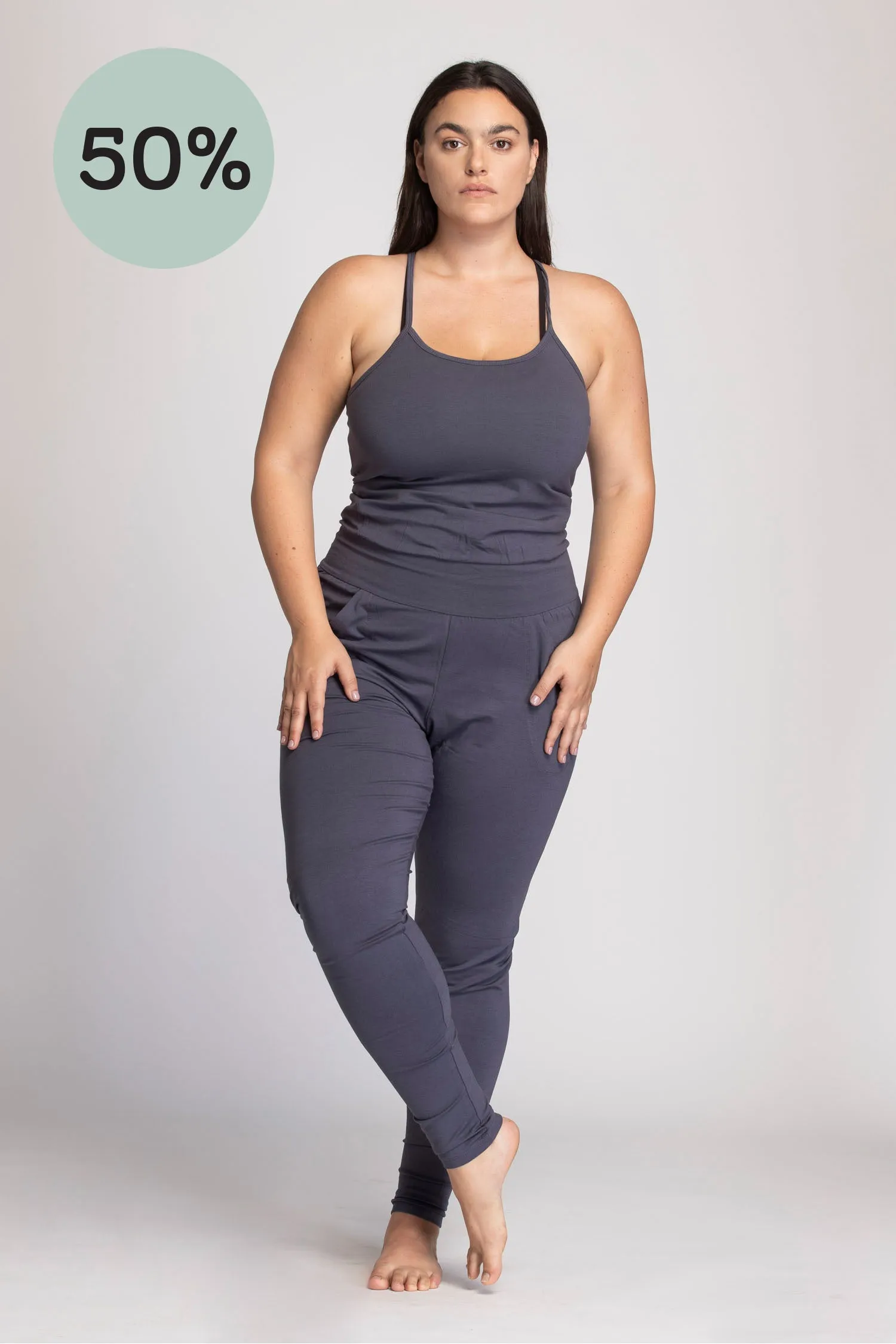 I'mPerfect Organic Cotton Long Jumpsuit 50%off