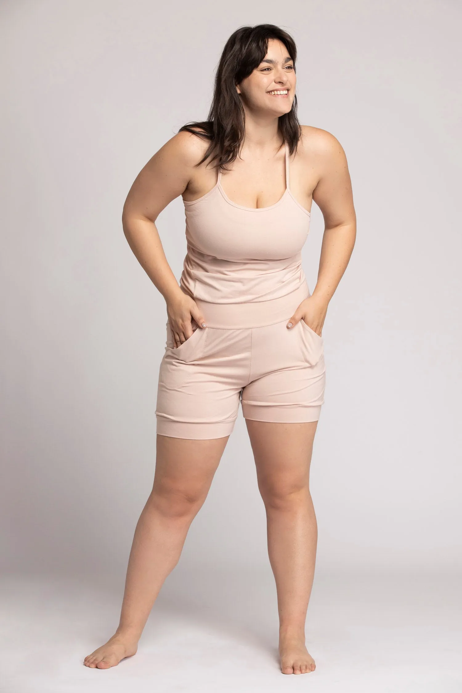 I'mPerfect Short Yoga Jumpsuit 50%off