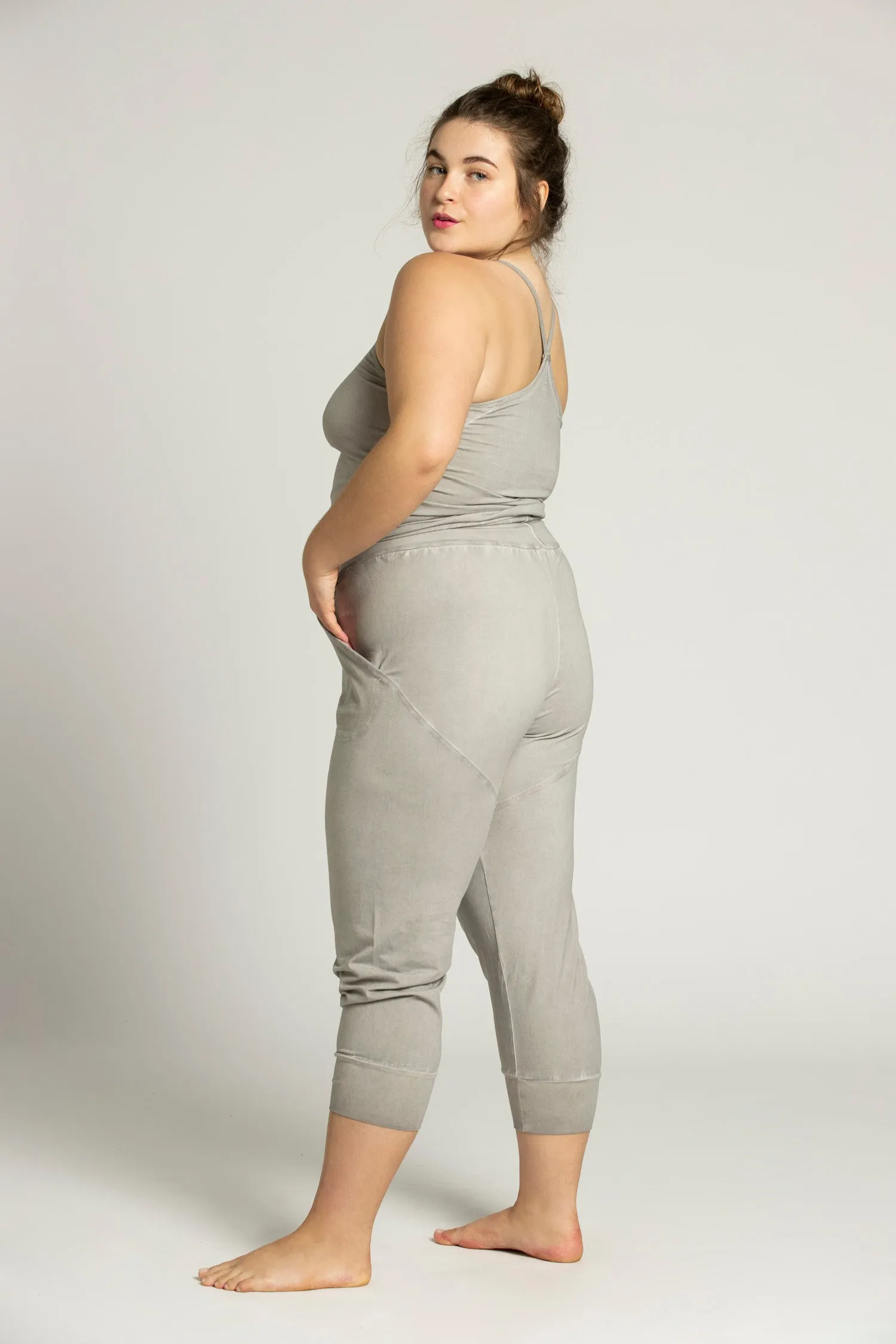 I'mPerfect Stonewash Yoga Jumpsuit 50%off