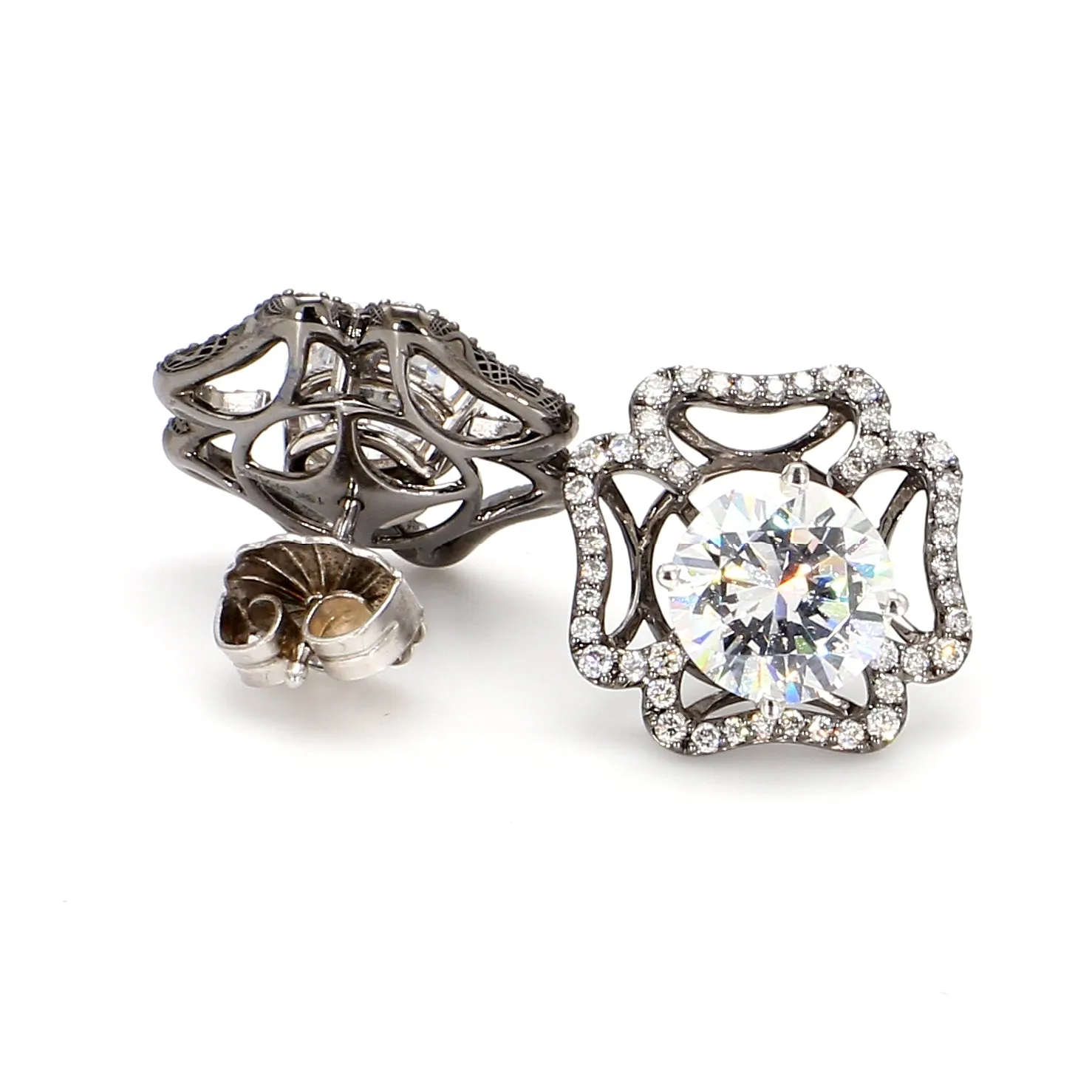 Jacket Diamond Earrings