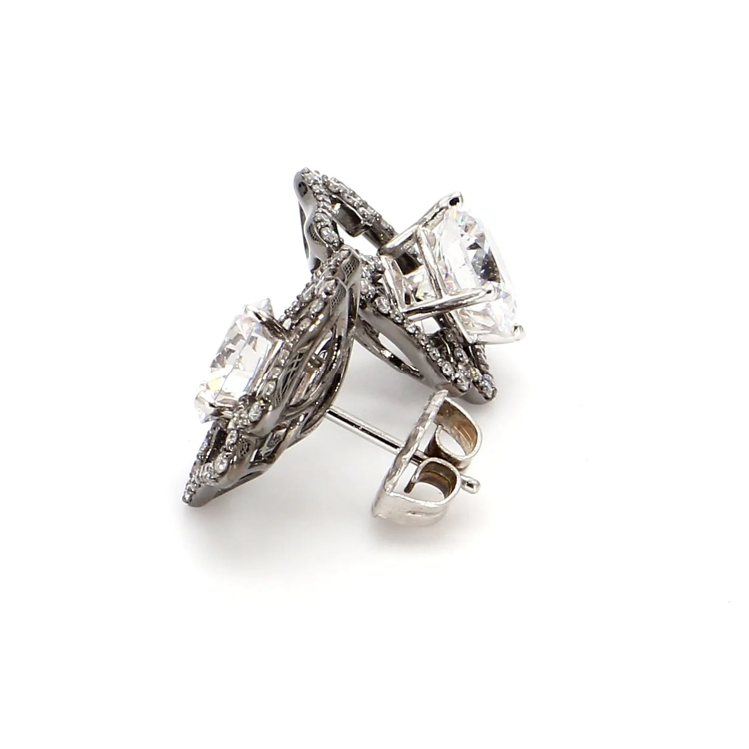 Jacket Diamond Earrings