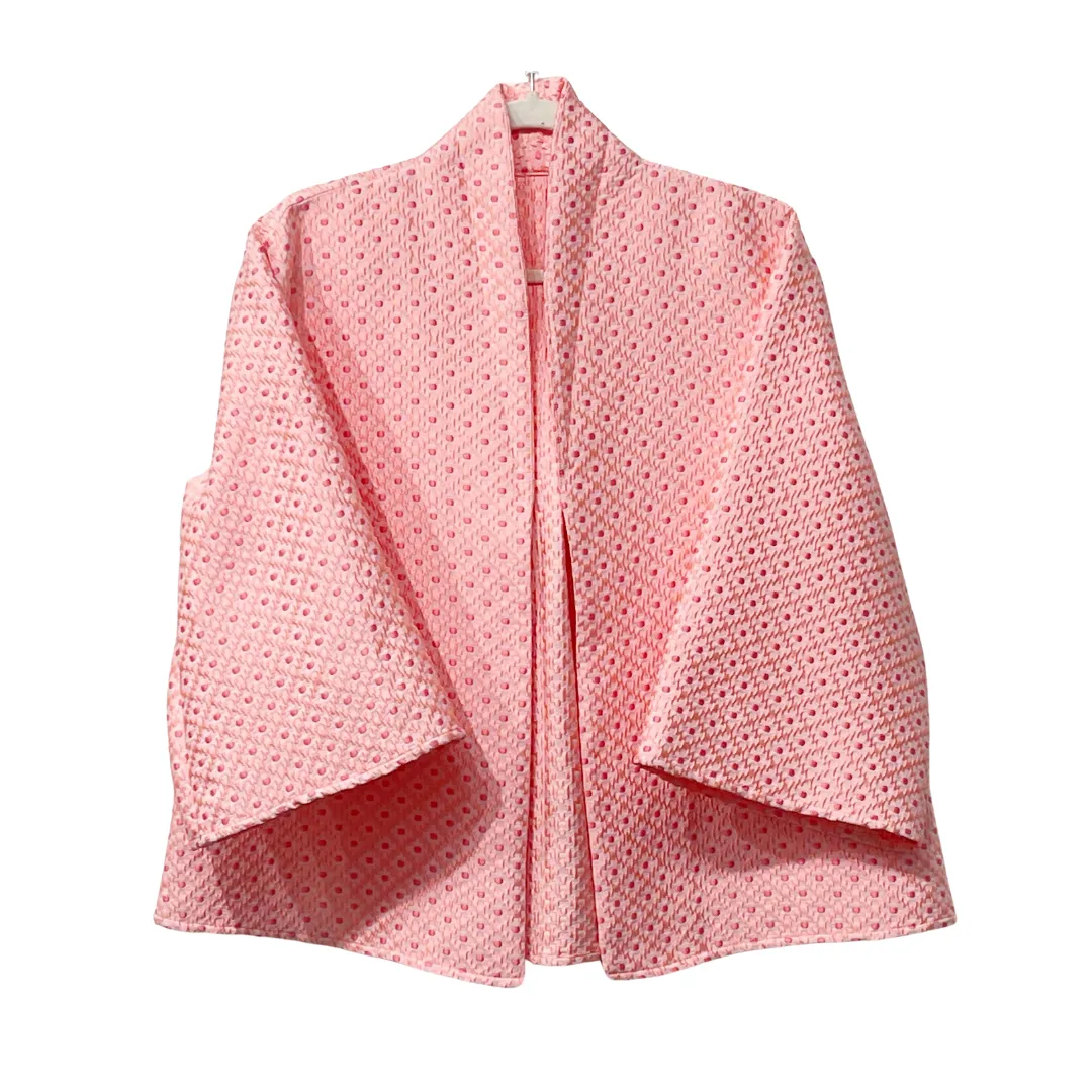 Jackie Jacquard Jacket Coral
