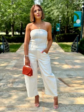 Je Suis Pret Barrel Jumpsuit by Free People
