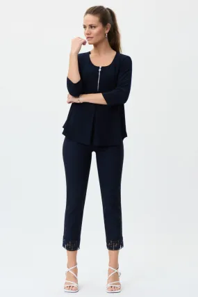 Joseph Ribkoff Pant 231154-MB Midnight-Blue