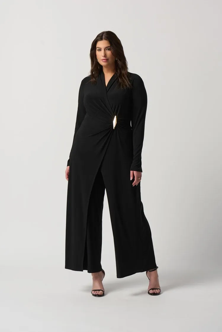 Joseph Ribkoff Wrap Culotte Jumpsuit