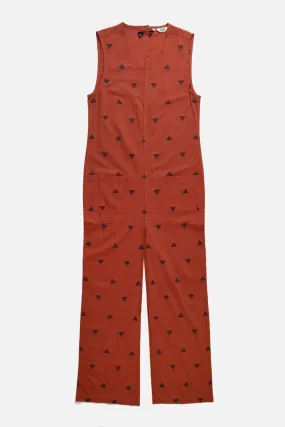 Kay Jumpsuit / Rust Fil-Coupé Pyramids