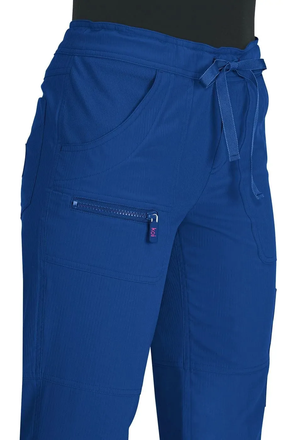 koi Lite Peace Women's 6-Pocket Stretch Scrub Pants