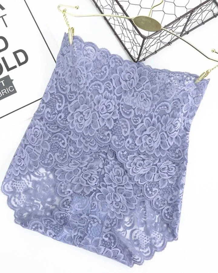 Lace High Waist Skinny Panties