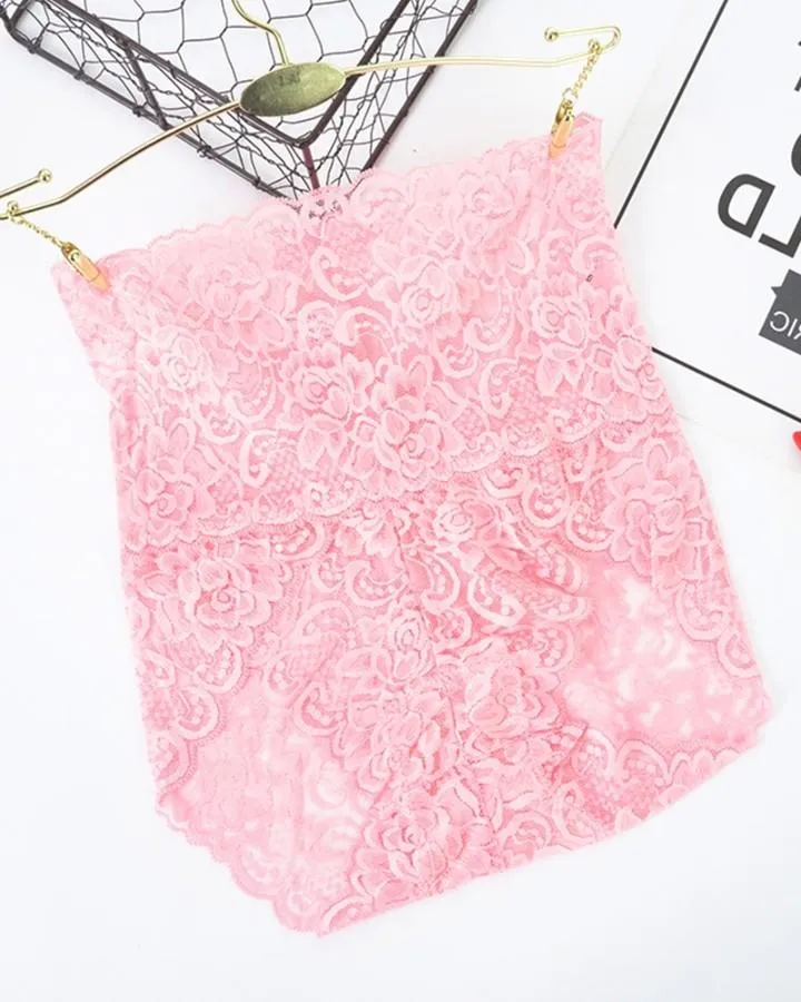 Lace High Waist Skinny Panties