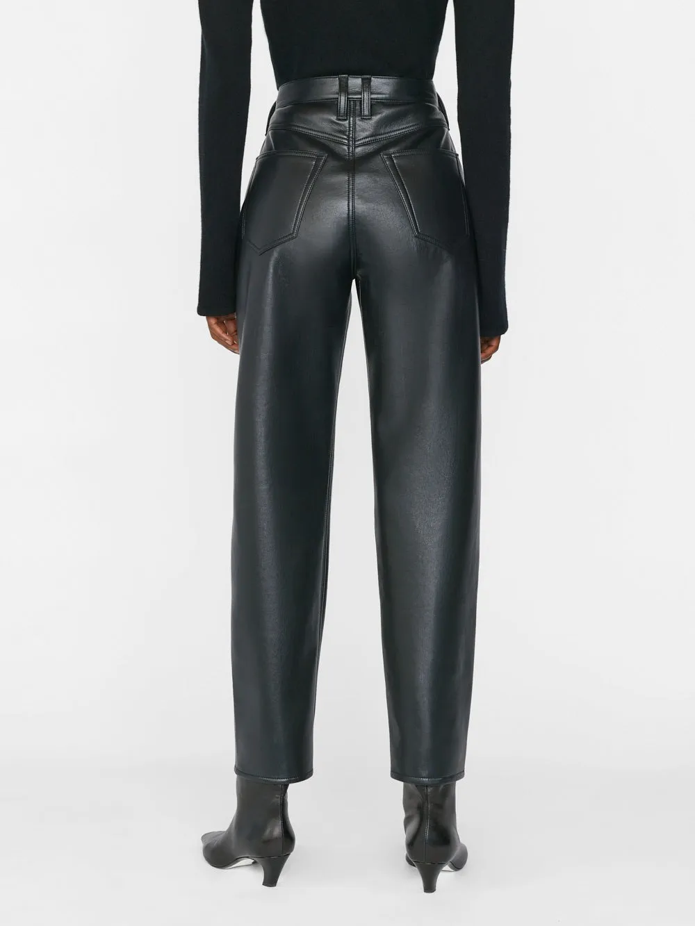 Le High 'N' Tight Straight - Recycled Leather
