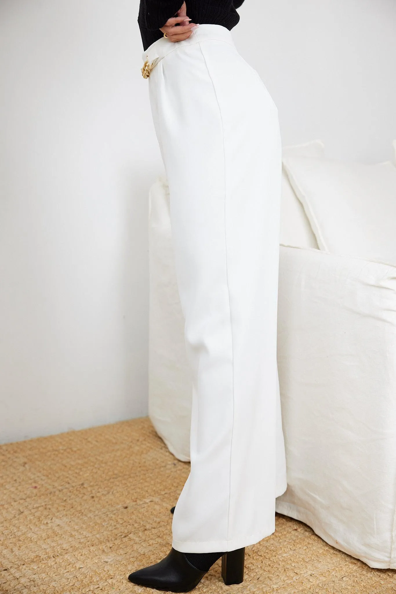 Leeta Pants - White