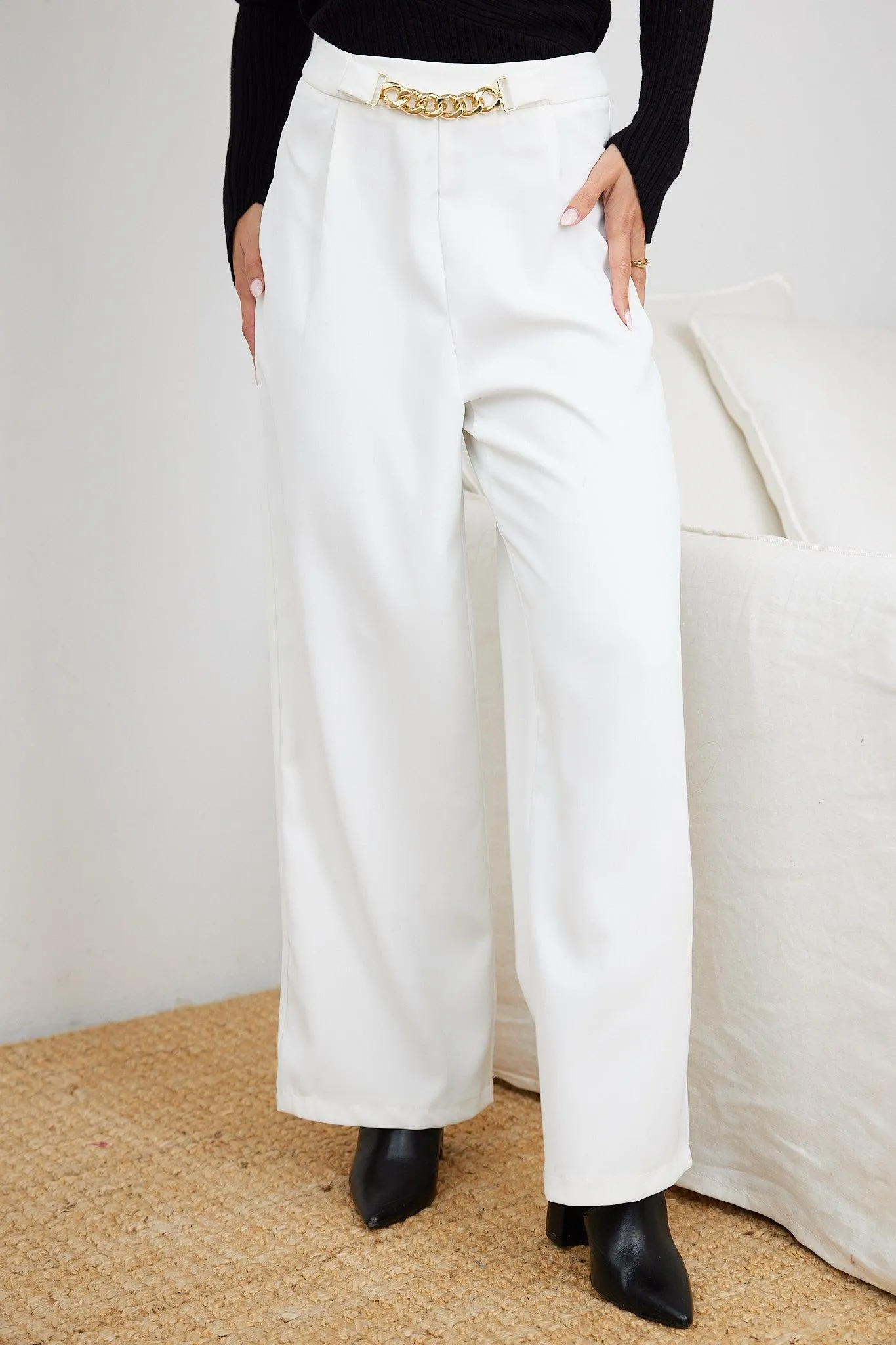 Leeta Pants - White