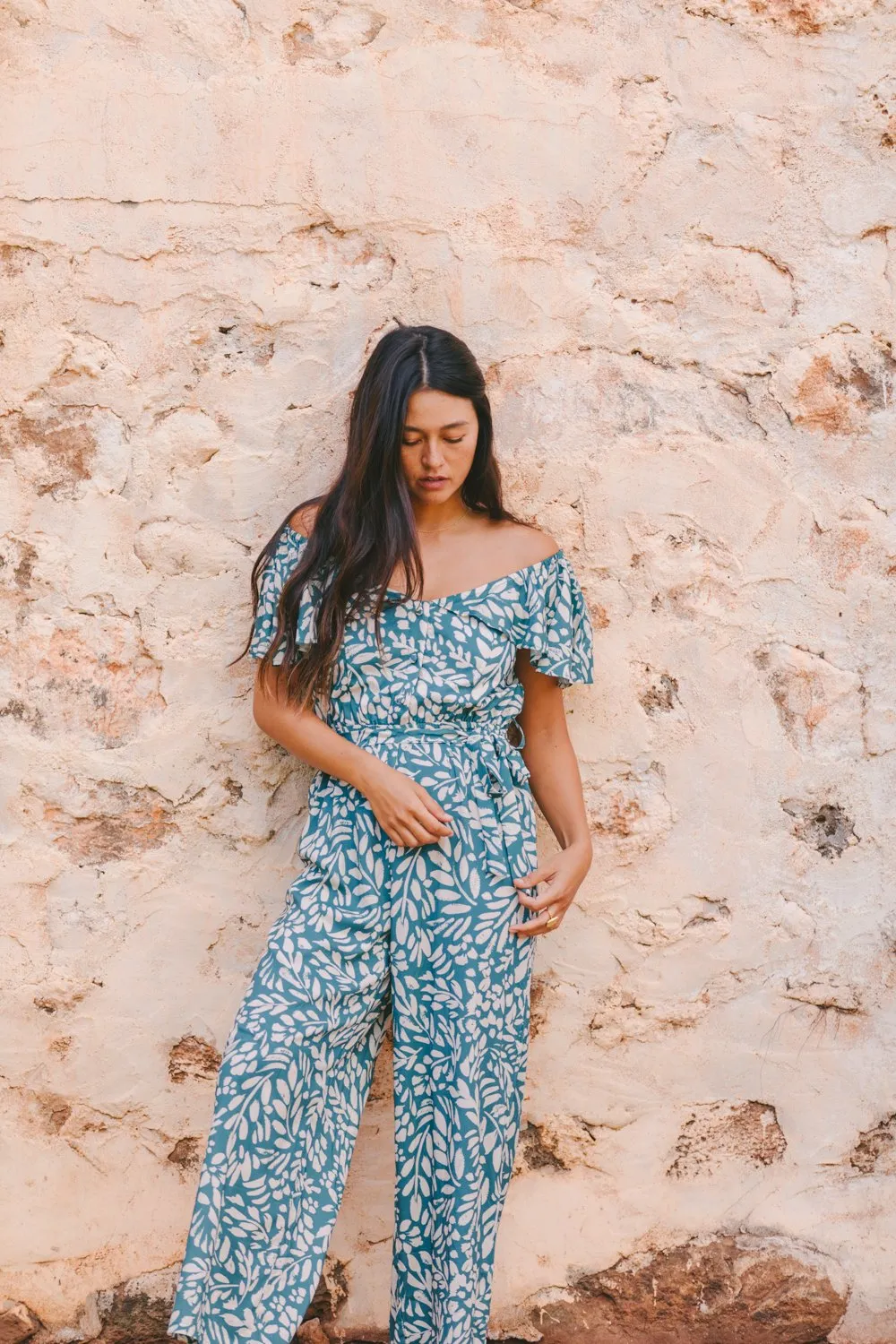 Lottie Jumpsuit - Fern