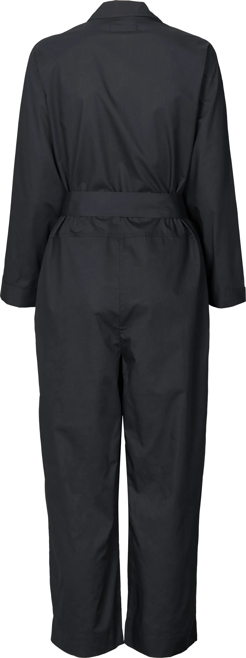 Lotus Jumpsuit Cotton Poplin - Black