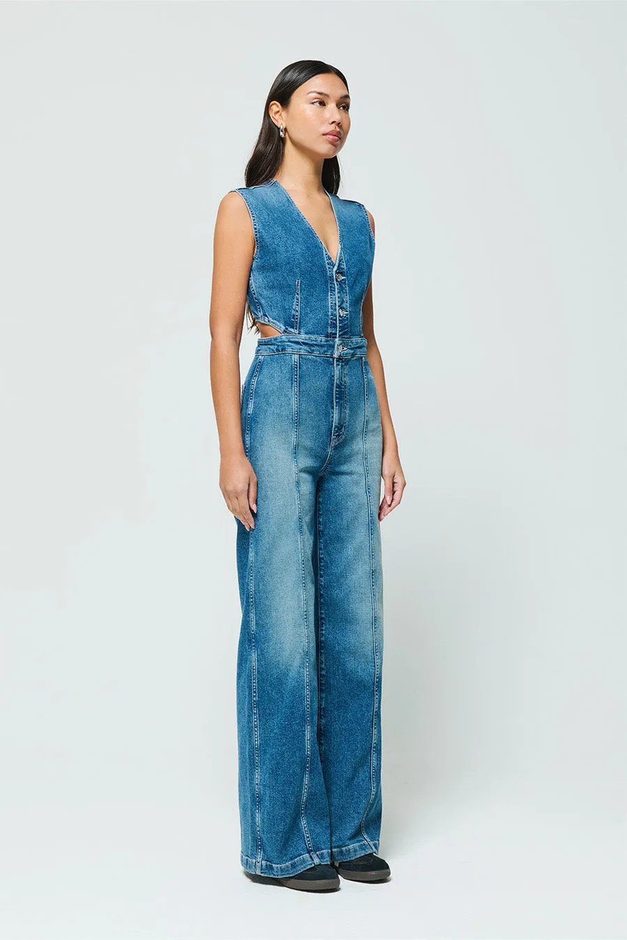 Maelle Jumpsuit - Marine
