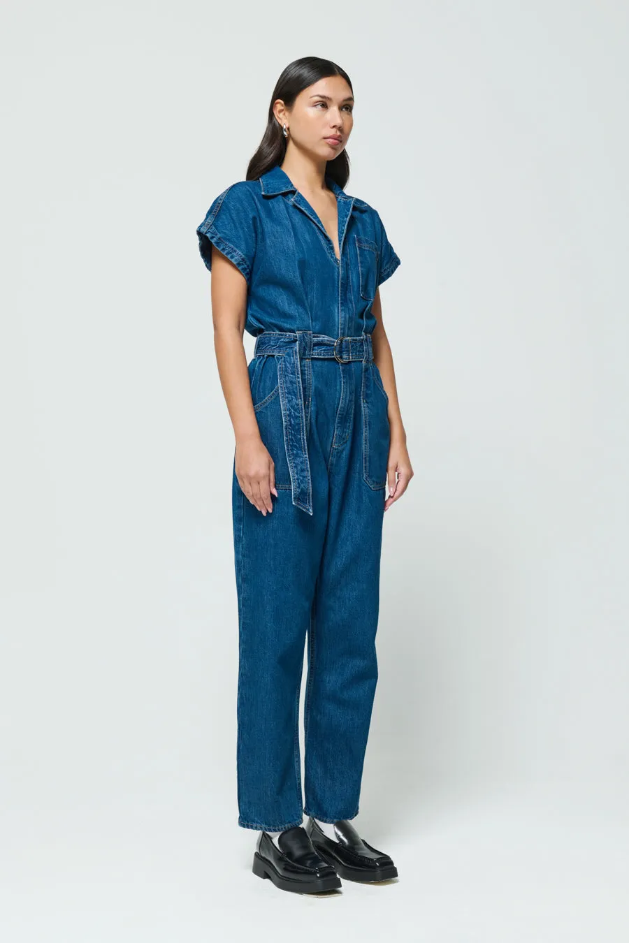 Megg Utility Jumpsuit - Galante