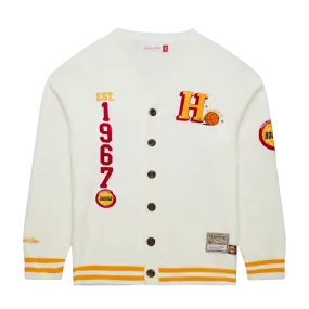 Men's Houston Rockets Mitchell & Ness HWC Sswagger Cardigan Sweatshirt