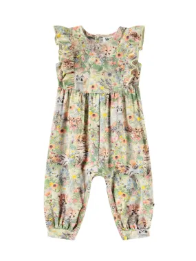 Molo- Printed Jumpsuit-Salwar for baby-FALLON