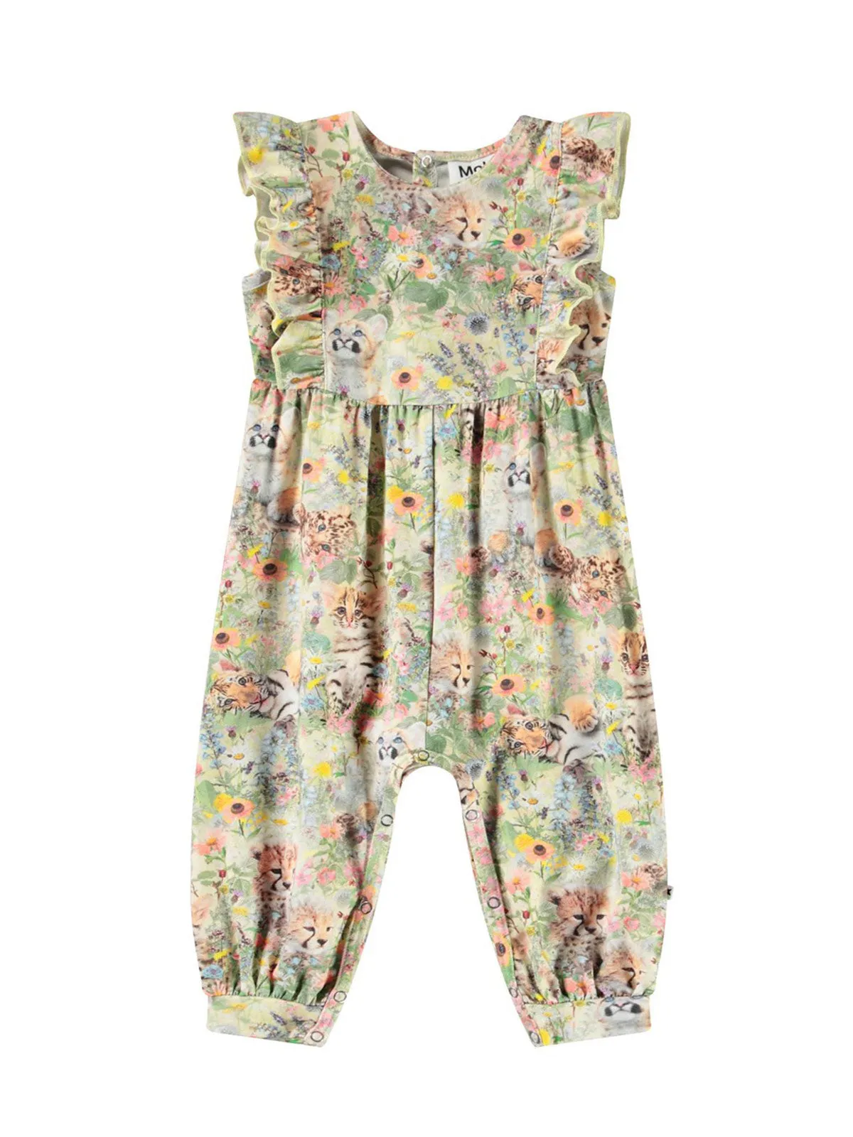 Molo- Printed Jumpsuit-Salwar for baby-FALLON