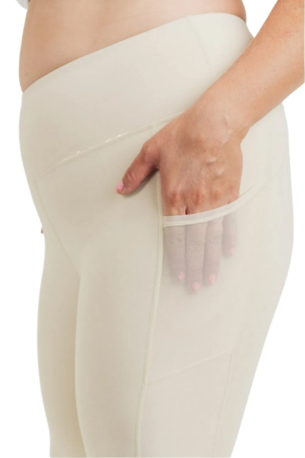 Mono B High waist Essential Leggings with Mesh Pockets APH2420 Plus