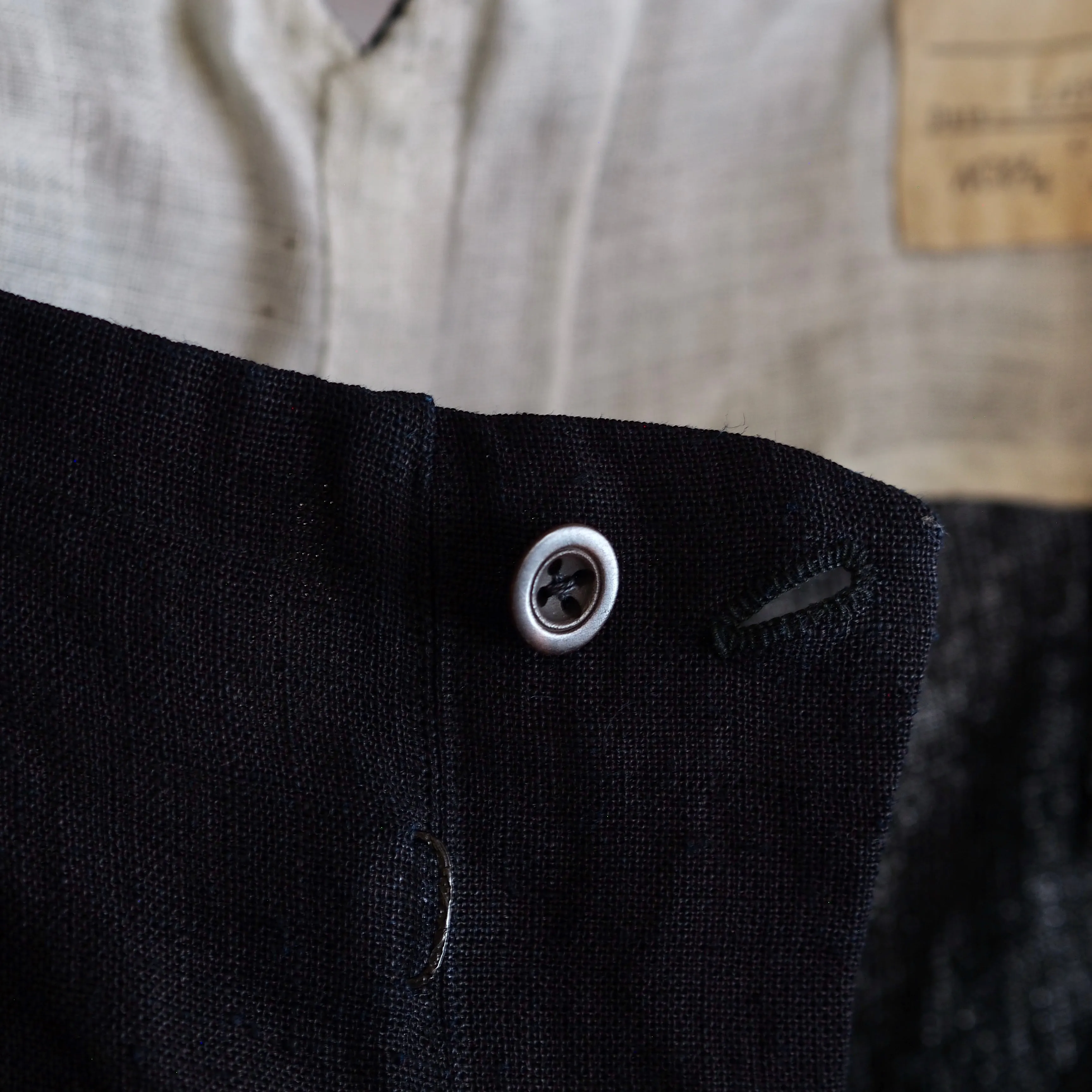 NORA WORK PANTS~japan old indigo hemp