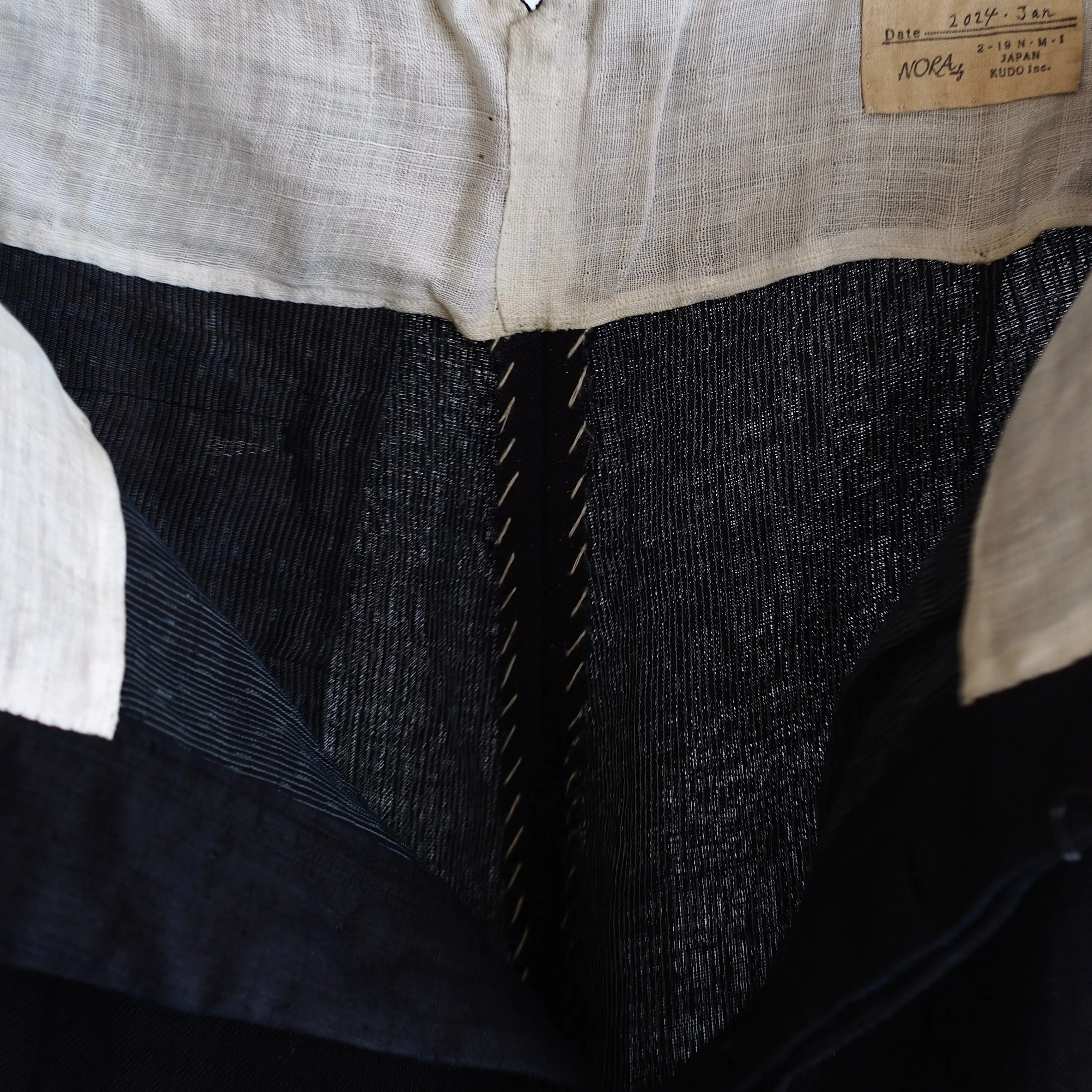 NORA WORK PANTS~japan old indigo hemp