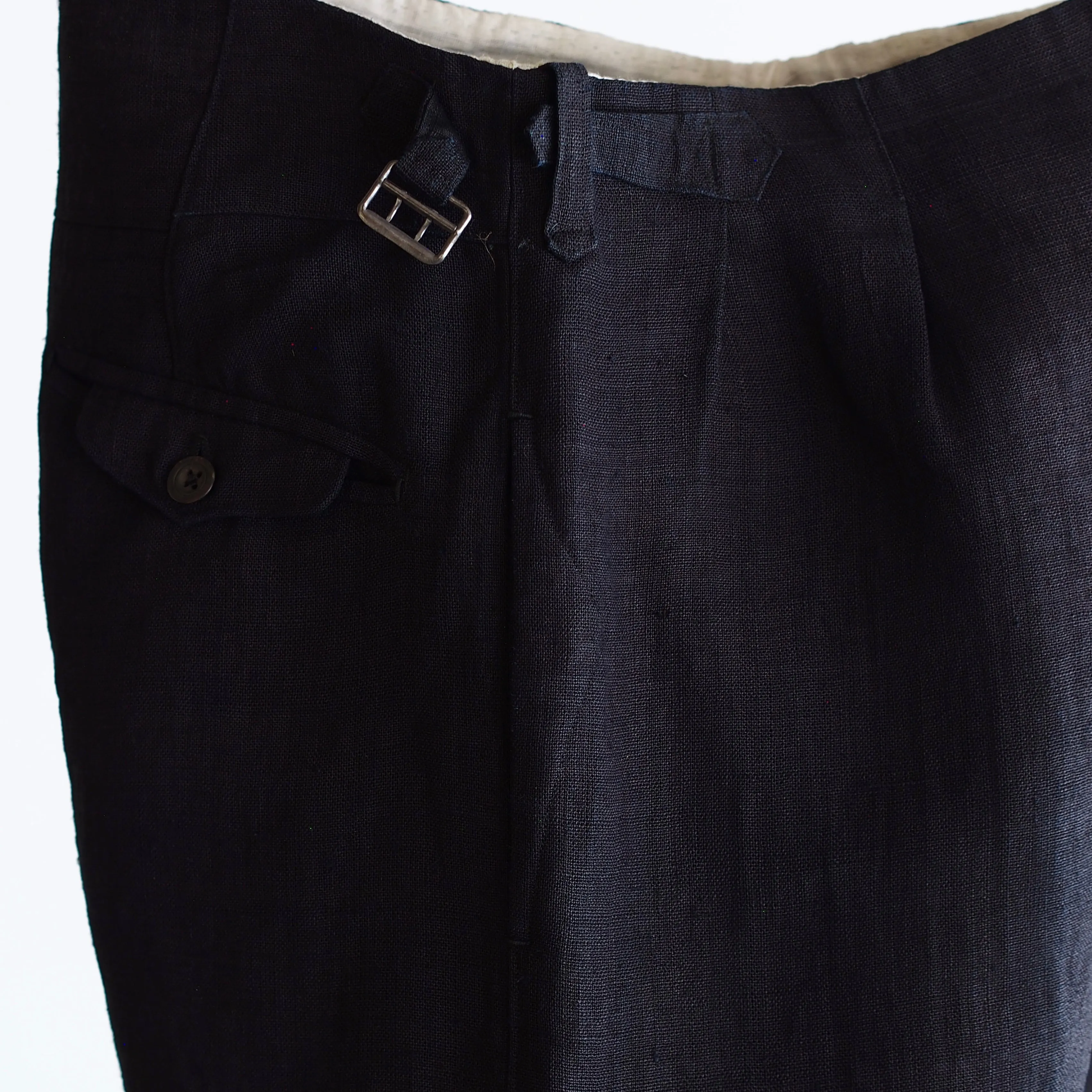 NORA WORK PANTS~japan old indigo hemp