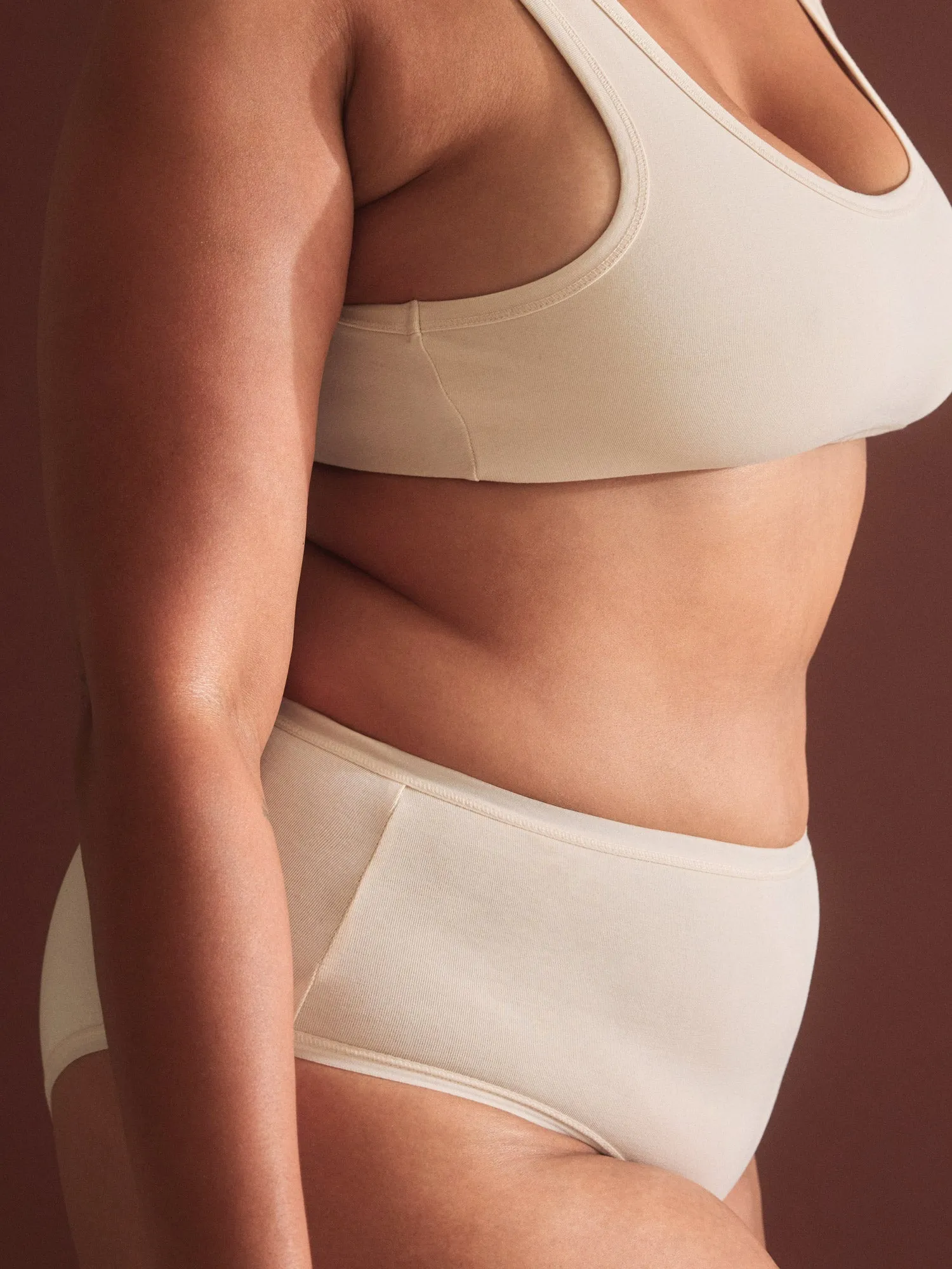 Organic Comfort High Waist Brief