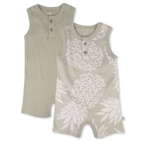 Organic Cotton Jumpsuit Romper Set