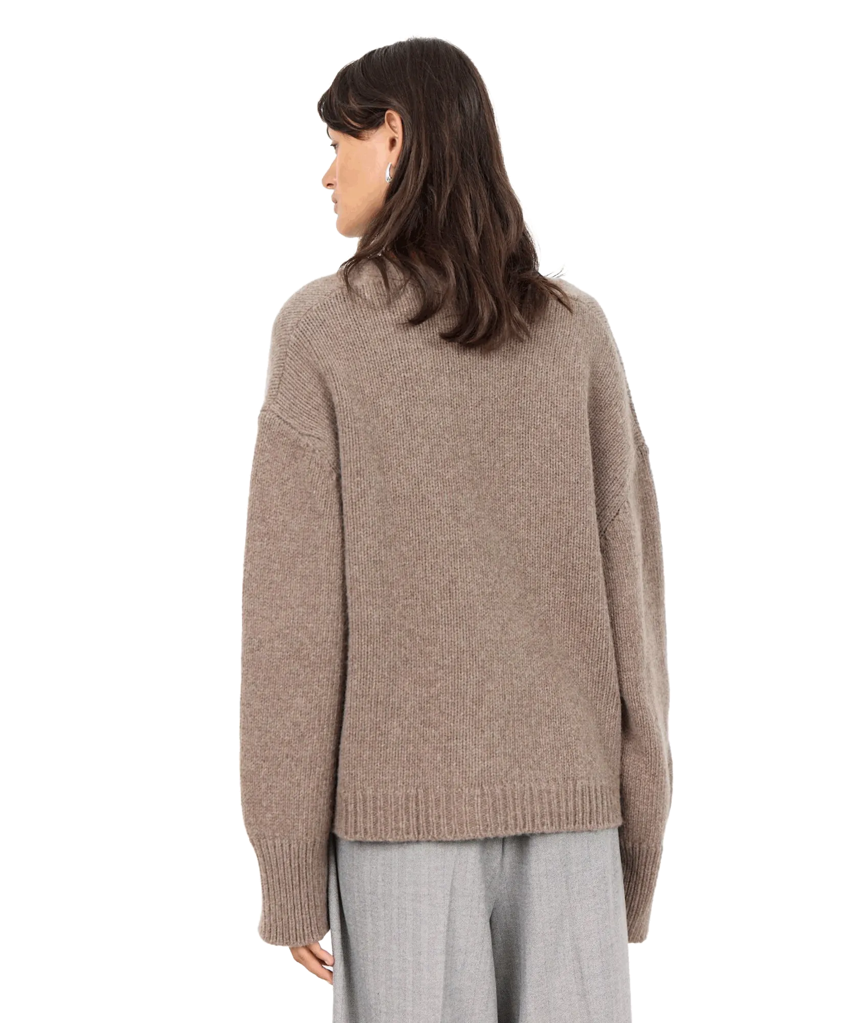 Perle Knitted Cardigan - Beige