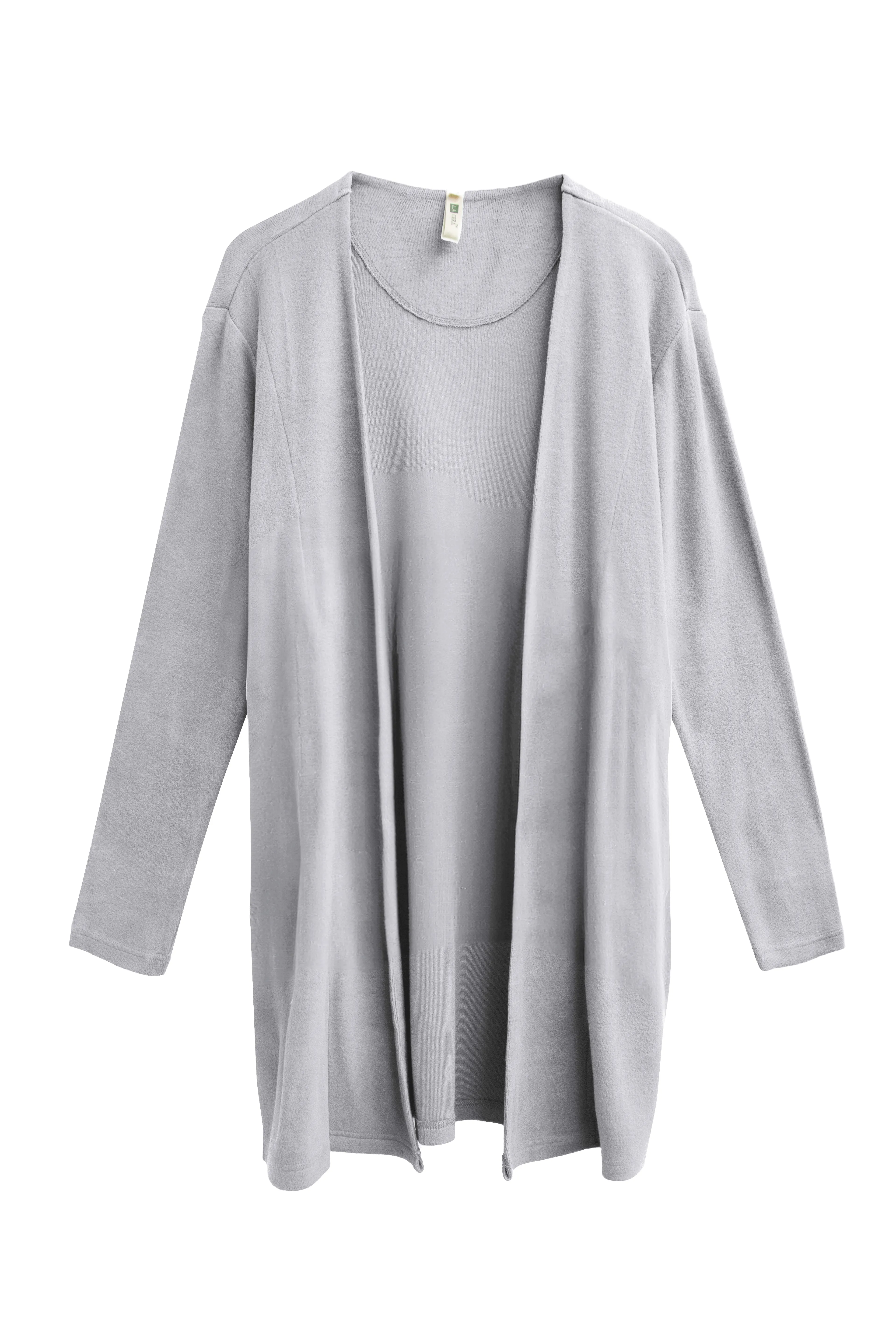 Plus Size Comfort Luxe Collection Knee Length Cardigan