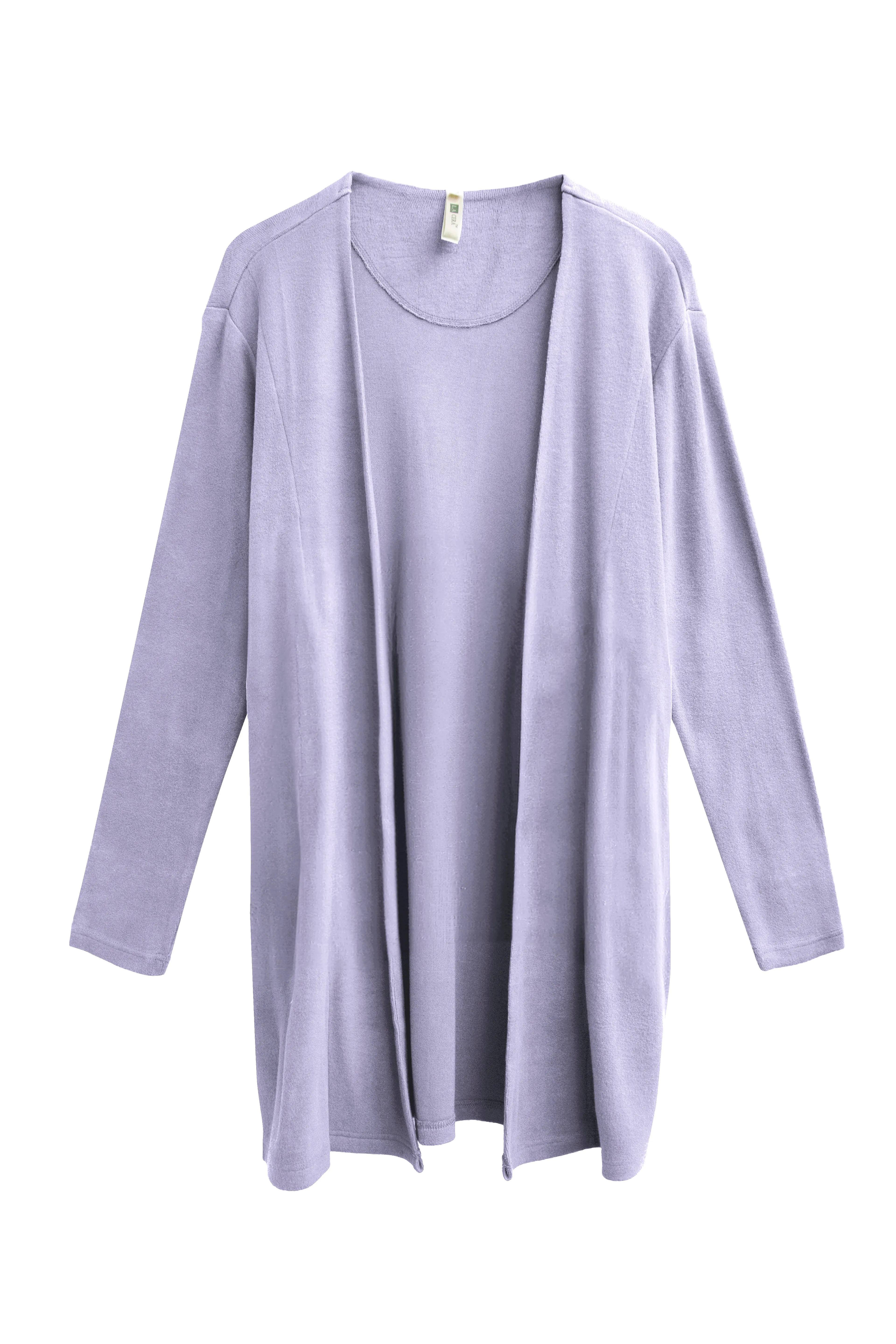 Plus Size Comfort Luxe Collection Knee Length Cardigan