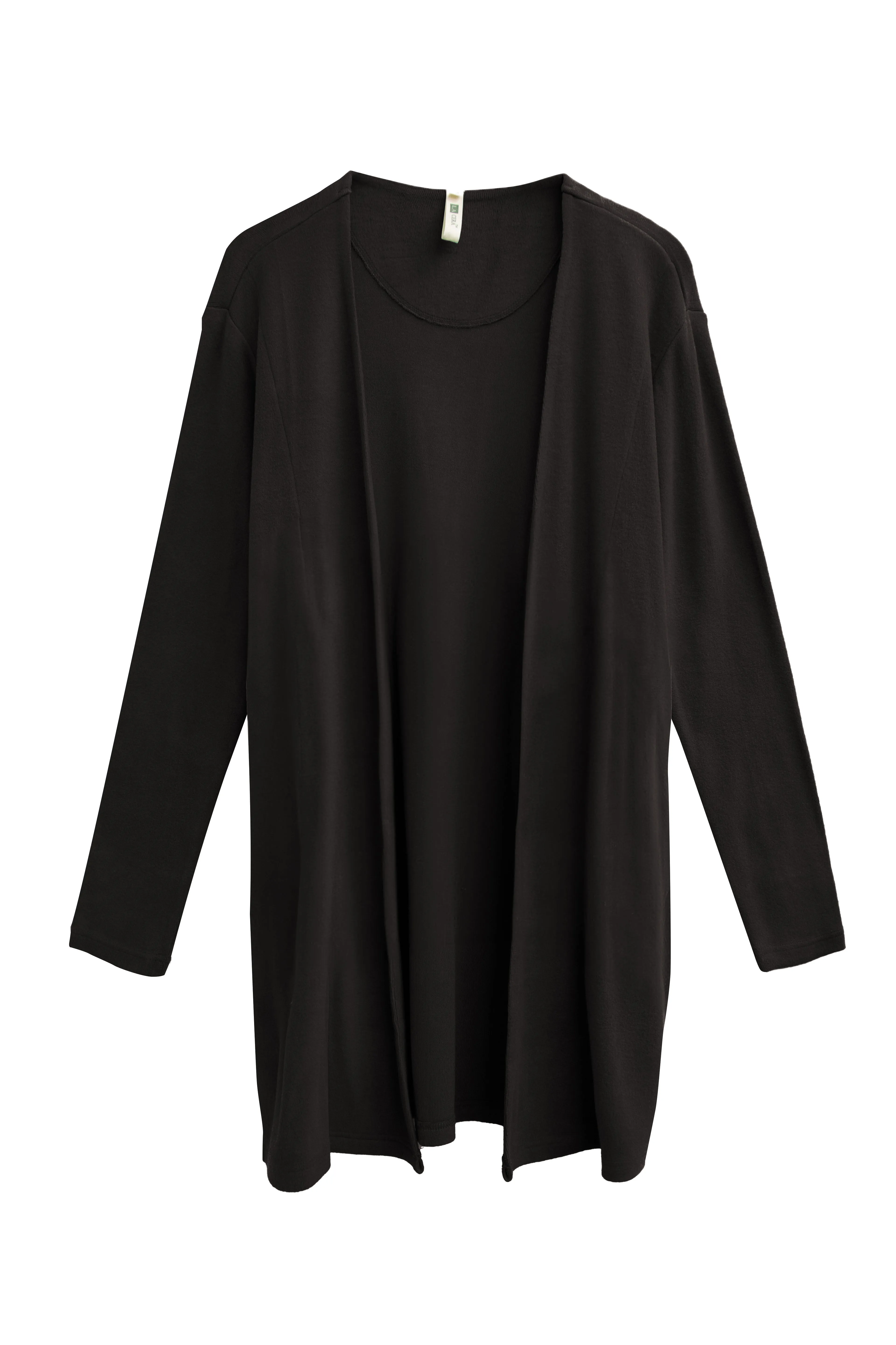 Plus Size Comfort Luxe Collection Knee Length Cardigan