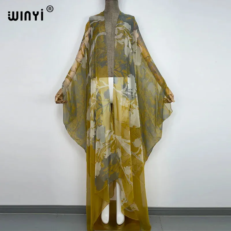 Pre Order: Chic Cover Ups Kimono Cardigan -WINI