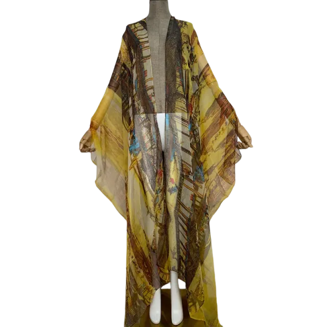 Pre Order: Chic Cover Ups Kimono Cardigan -WINI